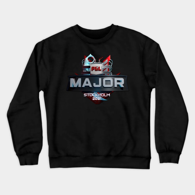 CSGO PGL Major Stockholm 2021 Crewneck Sweatshirt by uppermosteN